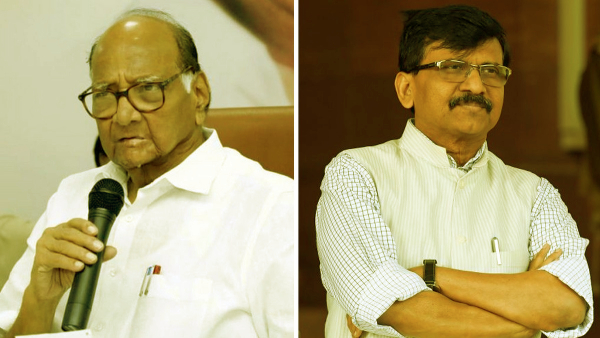 sanjay raut vs sharad pawar